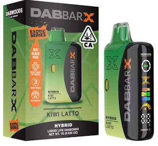 Dabwoods - DABWOODS - Kiwi Latto - Exotic - RTU - 1g