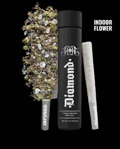 Heavy Hitters - Heavy Hitters | Pre-Roll | Infused Diamond - Tropicana Cookies | 1g