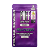 PUFF - Grapeness - 5pk Triple Infused prerolls
