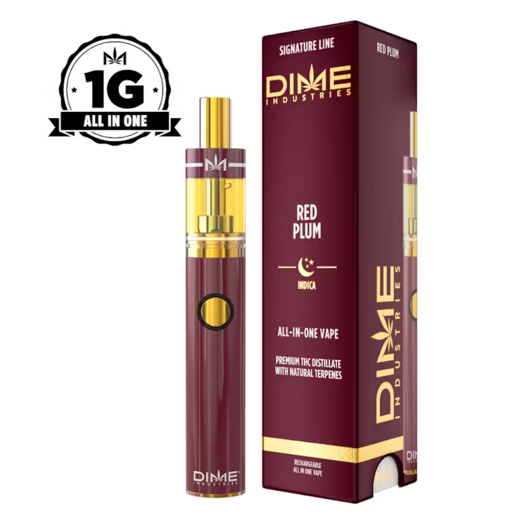 Dime Industries - Dime Industries - Red Plum AIO 1000MG (I) Main Image