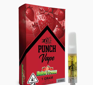 PUNCH EDIBLES & EXTRACTS - Punch 1G Dulce Fresa Cartridge