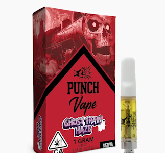 PUNCH EDIBLES & EXTRACTS - Punch 1G Ghost Train Haze Cartridge