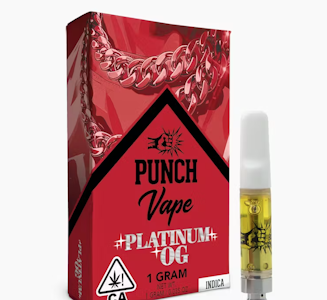 PUNCH EDIBLES & EXTRACTS - Punch 1G Platinum OG Cartridge