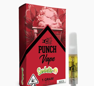 PUNCH EDIBLES & EXTRACTS - Punch 1G Sorbetto Cartridge