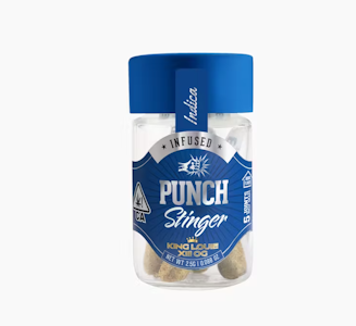 PUNCH EDIBLES & EXTRACTS - Punch 2.5G King Louie XIII Infused Preroll 5pk