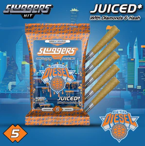 Sluggers - Sluggers Infused 5pk Prerolls 3.5g NYC Diesel