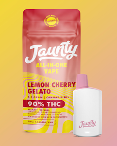 JAUNTY - Jaunty - Palm - Lemon Cherry Gelato - 1.5g - AIO Disposable