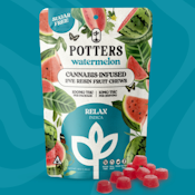 Watermelon - Sugar-Free Live Fruit Chew (Potters)