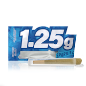 Sparkiez 1.25G Blueberry Slushie Infused Preroll