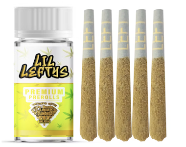 Left Coast - Pineapple Splash - 5pk Infused Pre-Rolls