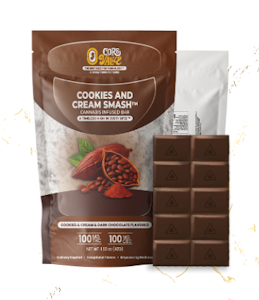 Jersey Canna - [REC] Inclusion Gourmet | Cookies & Cream Smash Bar | 1pc/100mg