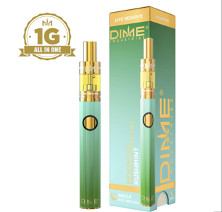 DIME INDUSTRIES - Kushmint - 1g Live Reserve 1000mg All in One Device (Dime)