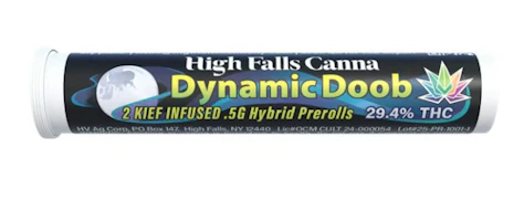 Dynamic Doob .5g 2pk Preroll - Hybrid | High Falls Canna