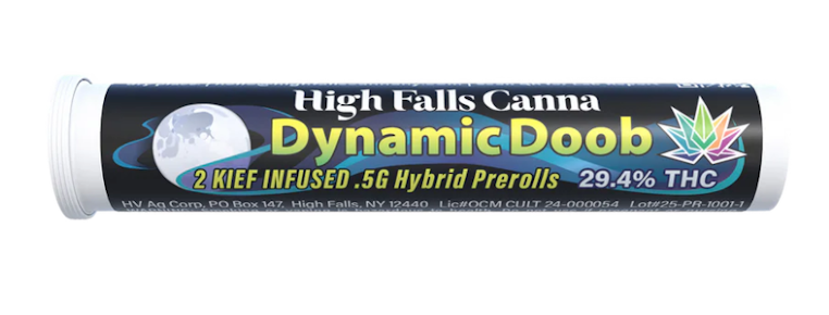 High Falls Canna | Pre-Roll | Kief Infused - Dynamic Doob 2pk | .5g