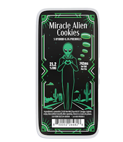 High Falls Canna | Pre-Roll - Miracle Alien Cookies 5pk | 3.5g