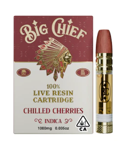 Big Chief - Big Chief - Cartridge - Live Resin - Chilled Cherries - 1G