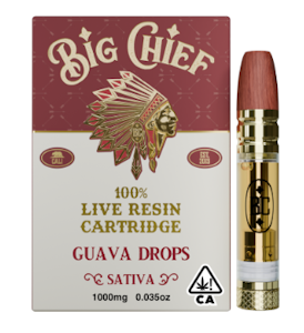 Big Chief - Big Chief - Cartridge - Live Resin - Guava Drops - 1G