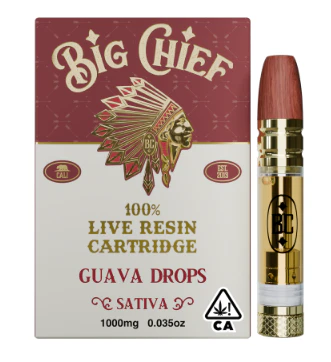 Big Chief - Big Chief - Cartridge - Live Resin - Guava Drops - 1G Main Image