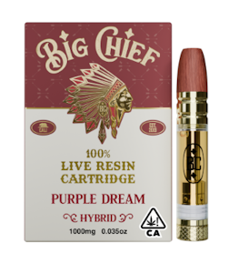 Big Chief - Big Chief - Cartridge - Live Resin - Purple Dream - 1G