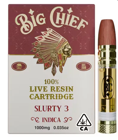 Big Chief - Big Chief - Cartridge - Live Resin - Slurty3 - 1G Main Image