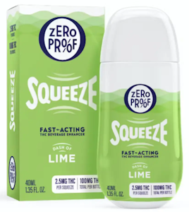 Zero Proof Squeeze - Beverage Mixer | Zero Proof Squeeze | Dash of Lime | 100mg