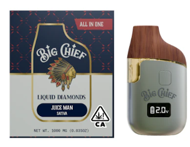 Big Chief - Big Chief - Disposable - Liquid Diamonds - Juice Man - 1G
