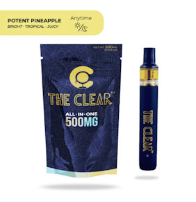 The Clear | Potent Pineapple Disposable Vape | 0.5g