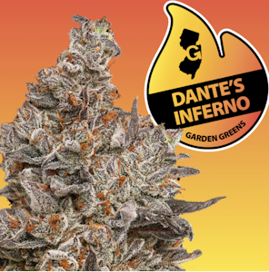 GARDEN GREENS - Flower | Garden Greens | Dante's Inferno | 7g Mixed Buds
