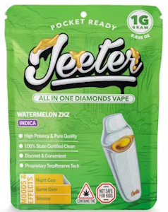 JEETER - Jeeter - Disposable - Liquid Diamonds - Watermelon ZKZ - 1G