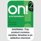ON! | 2mg Nicotine Pouches | Wintergreen