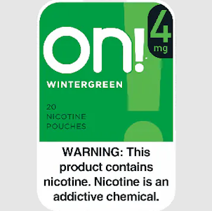 ON! - ON! | 4mg Nicotine Pouches | Wintergreen