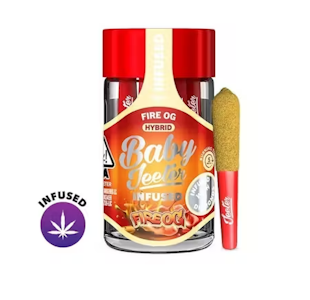 JEETER - Jeeter - Preroll - Infused - Baby - Fire OG - 5 Pack