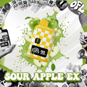 Oakfruitland | Sour Apple EX | 1g Liquid Diamond Vape Pen
