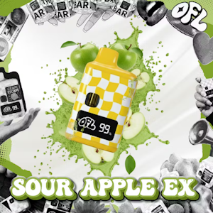 Oakfruitland - Oakfruitland | Sour Apple EX | 1g Liquid Diamond Vape Pen