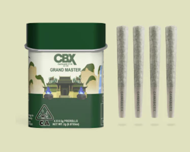 Cannabiotix - [Cannabiotix] Preroll 4pk - 2g - Grand Master (I)