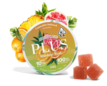 Rainbow Kush - 100mg Solventless Hash Gummies (Plus)