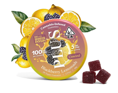 Plus - Blackberry Lemonade - 100mg Solventless Rosin Gummies (Plus)