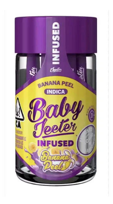 Jeeter - Banana Peel (I) | 5pc Preroll Pack | Baby Jeeter Main Image