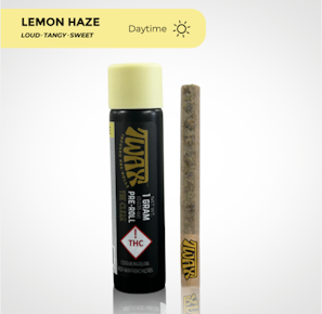 The Clear TWAX Infused Pre-roll | Lemon Haze | 1g