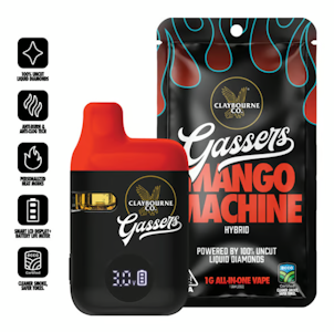 CLAYBOURNE CO. - [Claybourne] Liquid Diamonds AIO - 1g - Mango Machine (H)