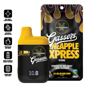CLAYBOURNE CO. - [Claybourne] Liquid Diamonds AIO - 1g - Pineapple Express (H)