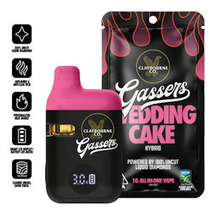 CLAYBOURNE CO. - [Claybourne] Liquid Diamonds AIO - 1g - Wedding Cake (H)