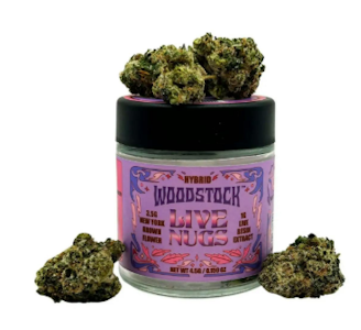 Woodstock - Woodstock - Stay Puft X Black Scotti - Coated Live Nugs - 4.5g - Flower