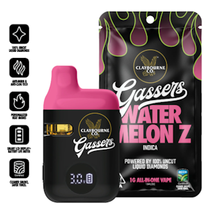 CLAYBOURNE CO. - Claybourne Gassers All In One 1g Watermelon Z