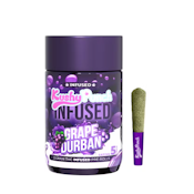 Kushy Punch 2.5G Infused Pre-roll Grape Durban