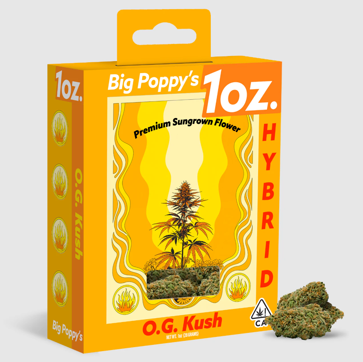 Froot Poppy's - Big Poppy's - OG Kush - 1oz Main Image