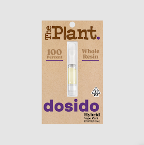 The Plant - The Plant 1G Dosido Whole Resin Cartridge