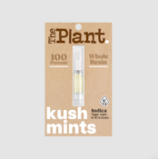 The Plant 1G Kush Mints Whole Resin Cartridge