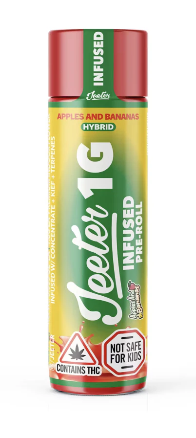 Jeeter - Apples & Bananas (H) | 1g Infused Preroll | Jeeter 420 SALE Main Image