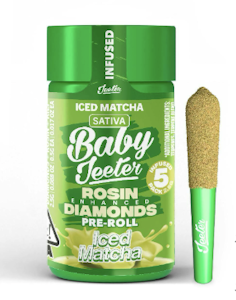Jeeter - Iced Matcha (S) | Infused Pre-roll Pack | Baby Jeeter